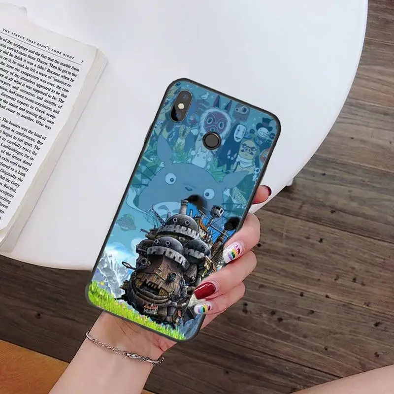 

Anime Howl's Howls Moving Castle Phone Case For Xiaomi Redmi note 7 8 9 t k30 max3 9 s 10 pro lite