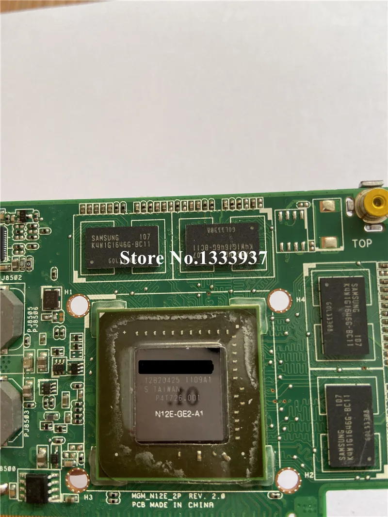 GT 555M GT555M N12E-GE2-A1 ноутбук VGA видео Графическая карта для ASUS N75S N75SF N55SF N75SL N55SL GeForce 2 ГБ