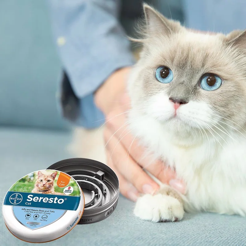 Bayer удаляет блох и тик ошейник большие маленькие собаки кошки до 8 месяцев