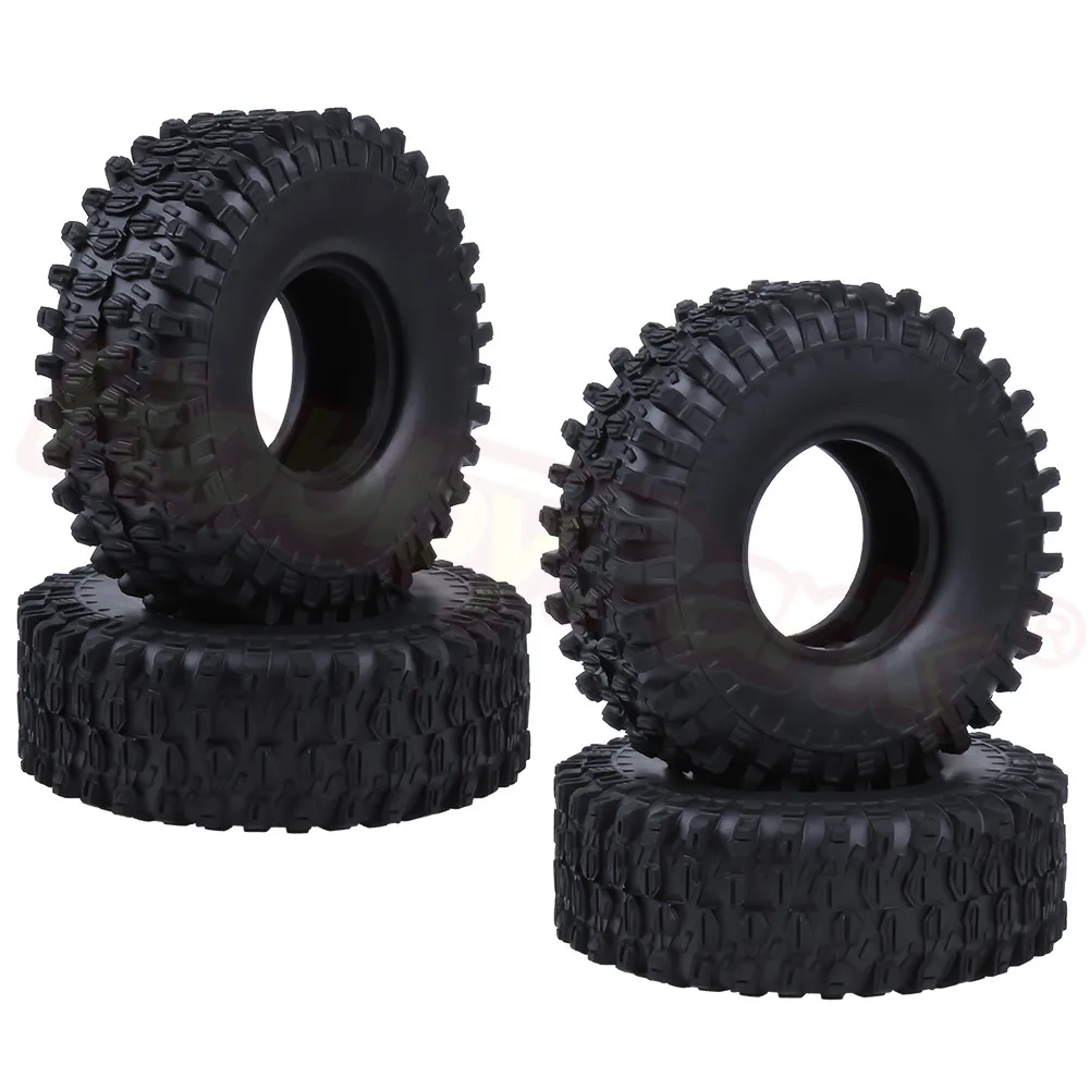 4 шт. Резина 120 мм RC Гусеничные Шины с поролоновыми вставками ID: 52 Ширина: 45 для 1/10