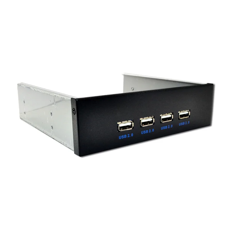 4 порта USB 2 0 Передняя панель концентратор сплиттер адаптеры HUB разветвитель с