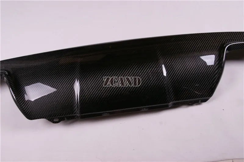 Задний диффузор из настоящего углеродного волокна Quad выхлопная система для BMW E60 5