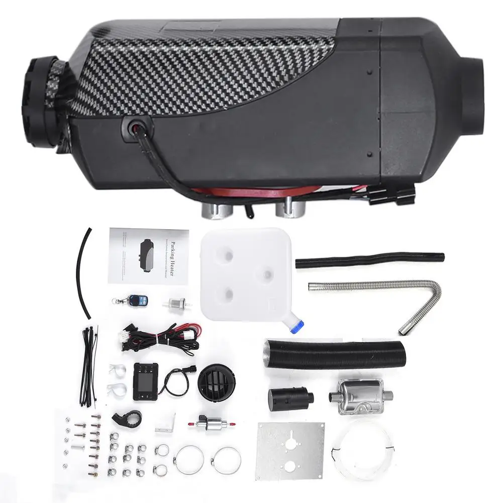 $63.77 Auxiliary Heater 12V 24V 5KW 8KW Car Parking Air Diesels Fuel Heater Websato Eberspacher For Trucks Motor-home Boats Camper Van