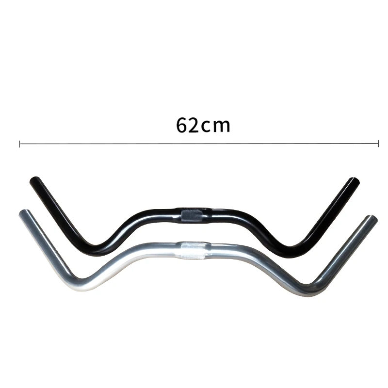 

25.4x625mm Bicycle Handlebar Alloy Mountain Road Bike Riser Handlebar Bicycle Fixed Gear Riser Handle Bicycle Accessories