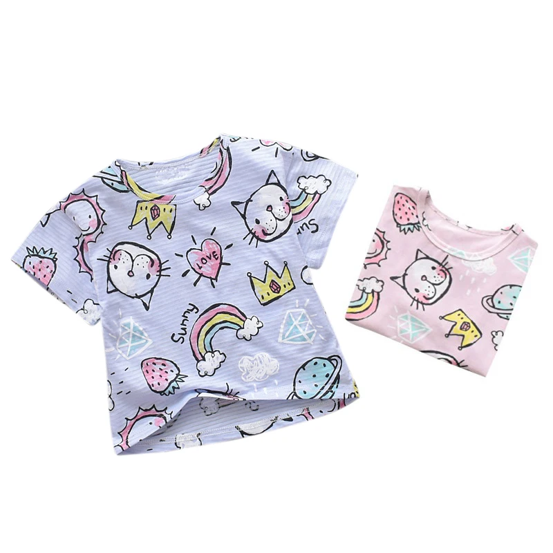 Новинка лета 2021 детская одежда футболка с коротким рукавом детские футболки