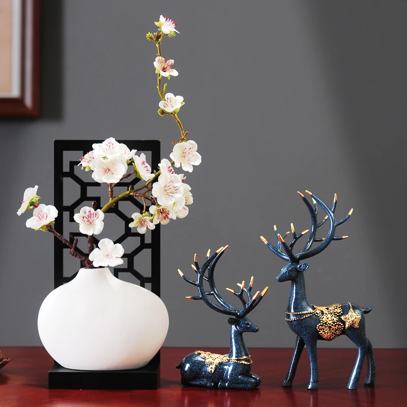 

New Chinese style furniture ornaments to restore ancient ways Zen wine cabinet tea table porch home ancient style decoration