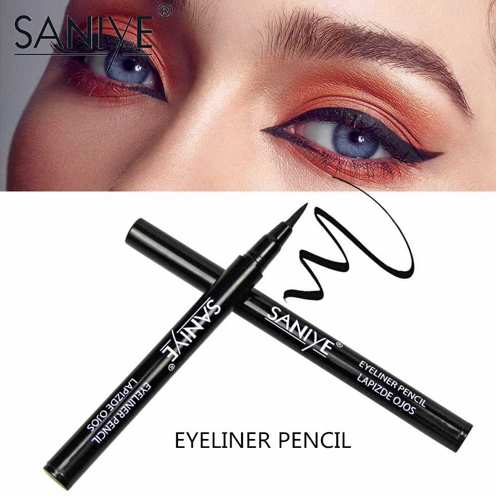 Подводка для глаз SANIYE Водостойкая черного цвета 1 шт. косметическая подводка