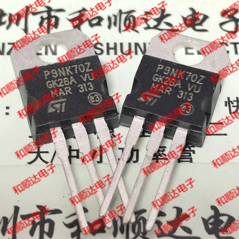 Оригинальный Новый/5 шт/P9NK70Z STP9NK70Z TO 220 700 в 9A|Регуляторы напряж./стабилизаторы| |
