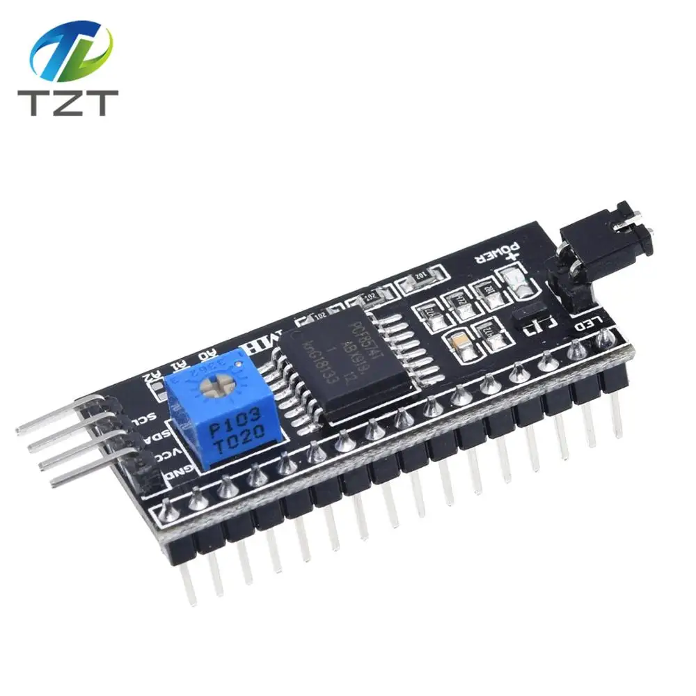 IIC I2C TWI последовательный интерфейс SPI порт платы 1602 2004 ЖК-дисплей адаптер пластина