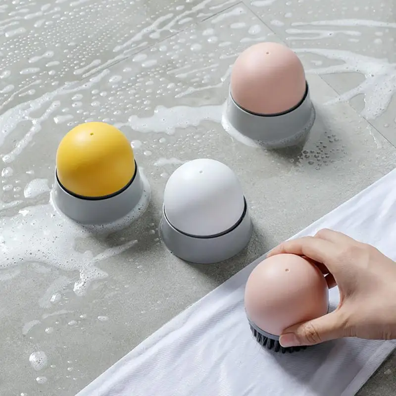 

Круглая ручка для стирки, бытовая техника, щетка для стирки мягких волос, Пылезащитная фотощетка