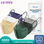 FFP2Mask Утвержденная гигиеническая Защитная CE fpp2 маска для лица одноразовая маска для лица респиратор с фильтром KN95 FFP2MASK Сертифицированная