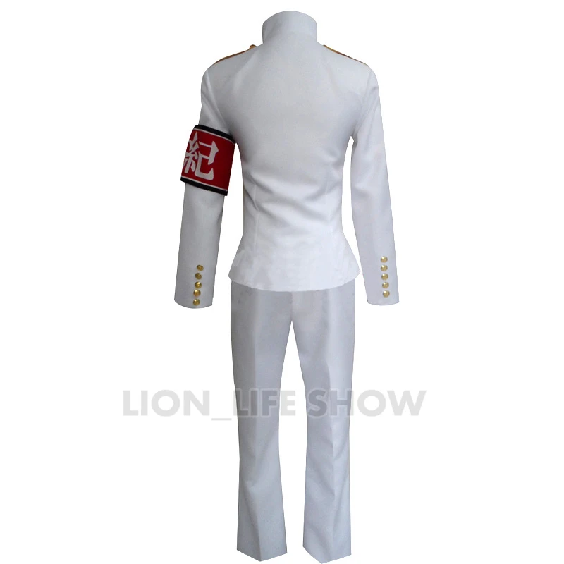 Костюм для косплея из Danganronpa Dangan Ronpa Ishimaru Kiyotaka парик полный комплект| |