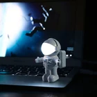 Z75 новый стиль чистый белый крутой новый астронавт космический человек светильник светодиодный регулируемый светильник для компьютера ПК ламсветильник