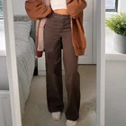Женские винтажные джоггеры, прямые брюки Карамельно-коричневого цвета в уличном стиле, с заниженной талией, 2021, в стиле 90-х, женские штаны карго