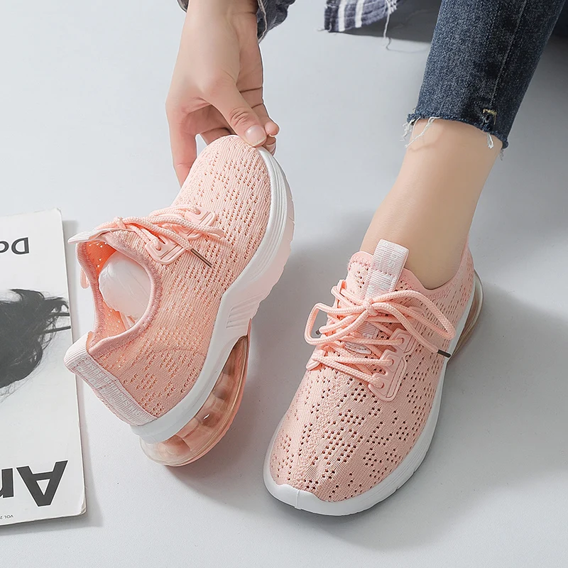 

Women's shoes AIR cushion shoes breathable mesh shoes casual shoes sports shoes daily tide shoes trachoma 35-41