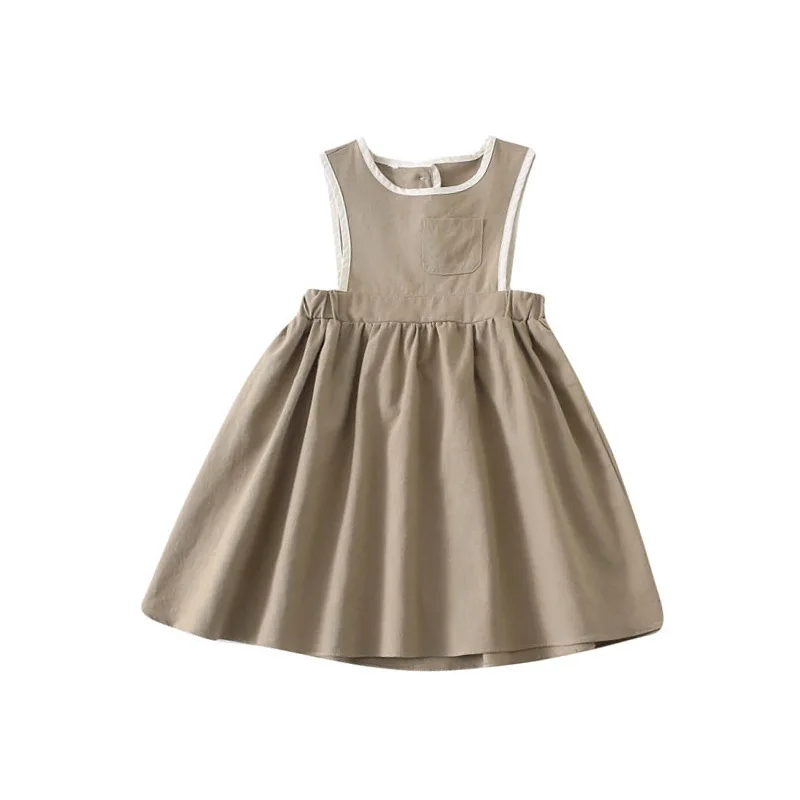 Детские платья для девочек новинка весны 2020 корейское детское платье