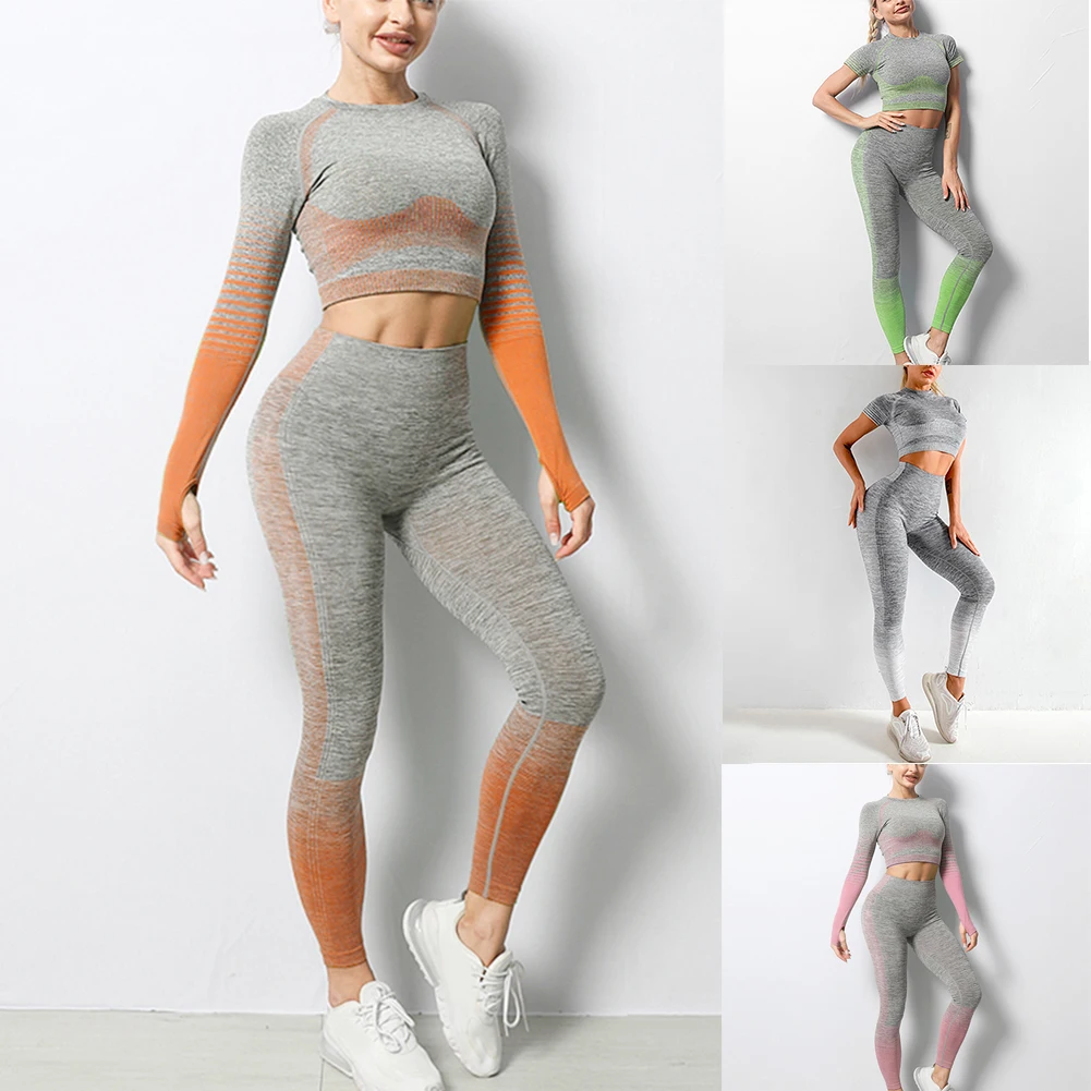 

5pcs Women'S Tracksuit Sportswear Women'S Suit Fitness Suit For Fitness Yoga Sport Tracksuits Women'S Gym Women Sportwear