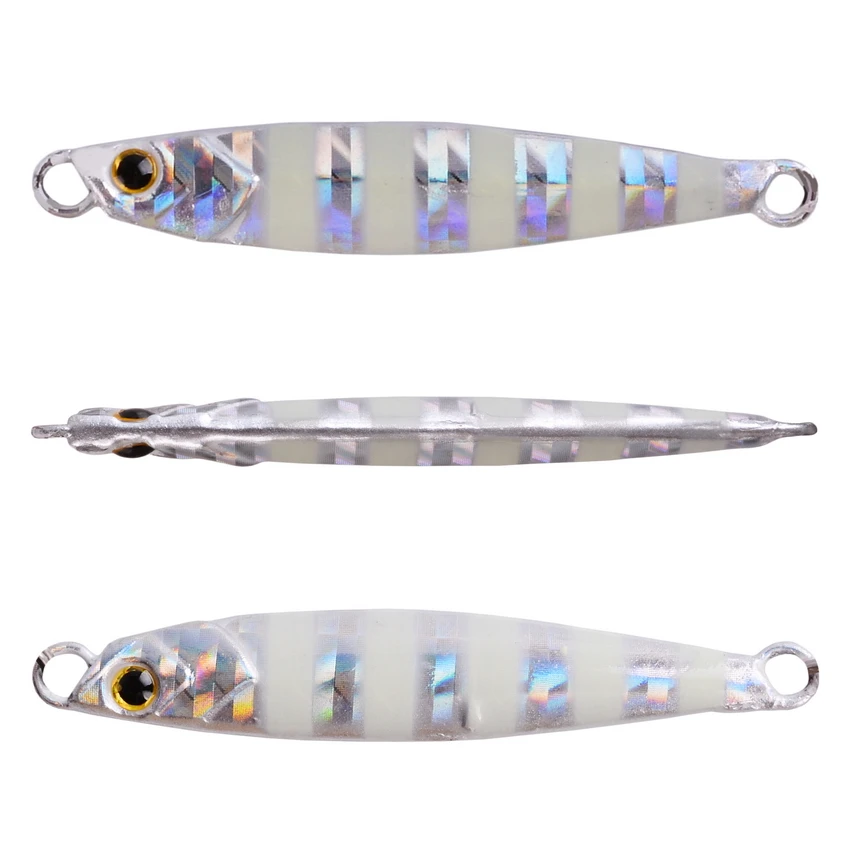 

8/9Pcs Metal Jigging Spoon 7g-80g laser Metal Cast Jig Spoon Casting Jigging Drag Cast Lead Sea Bass Lure Artificial Bait Fishin