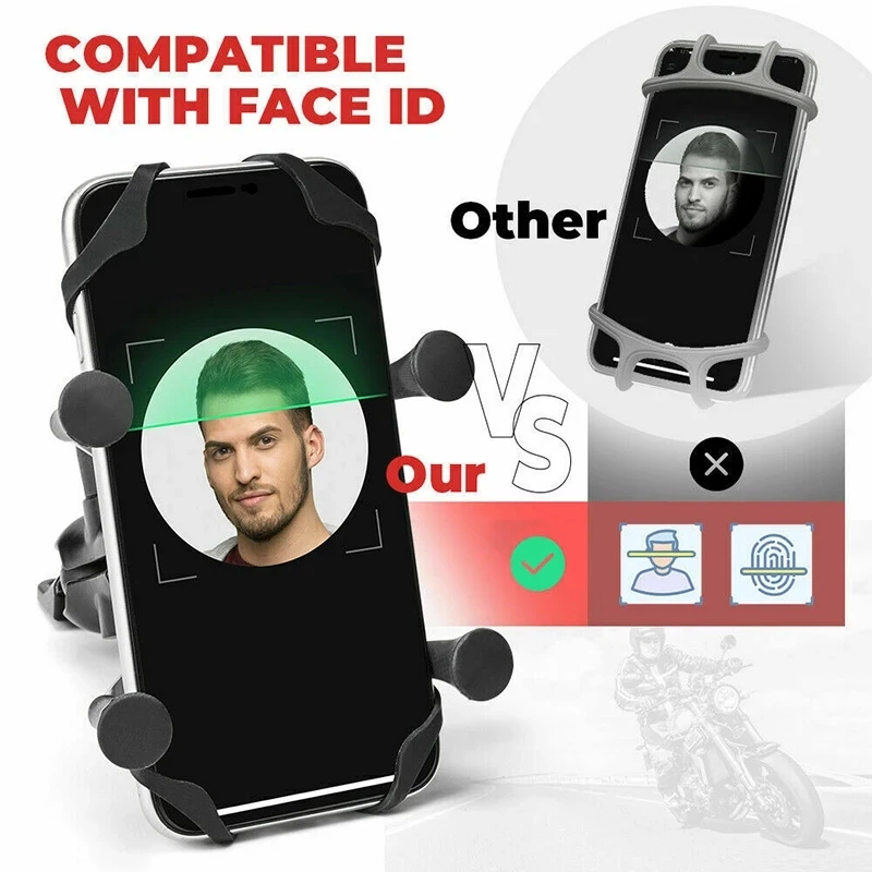universal motorcycle bike cell phone mount holder wusb charger rearview mirror smartphone holder ball mount for ram accessories free global shipping