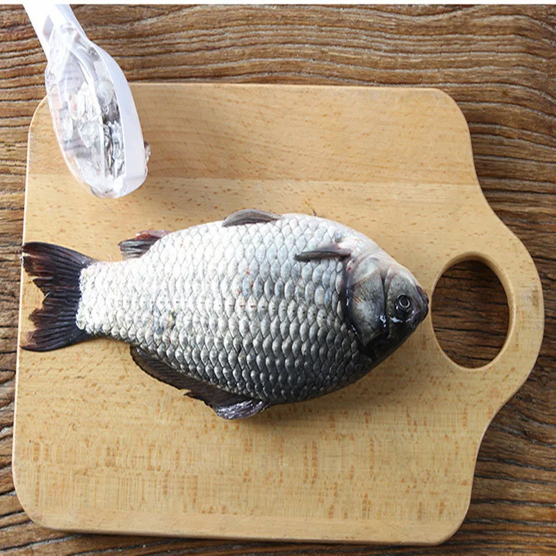 1pcs Fish Scale Fast Remove Scraper Skin Brush Lazy Easy to Use Seafood Tools Knife Cleaning Kitchen Accessories Gadgets | Дом и сад