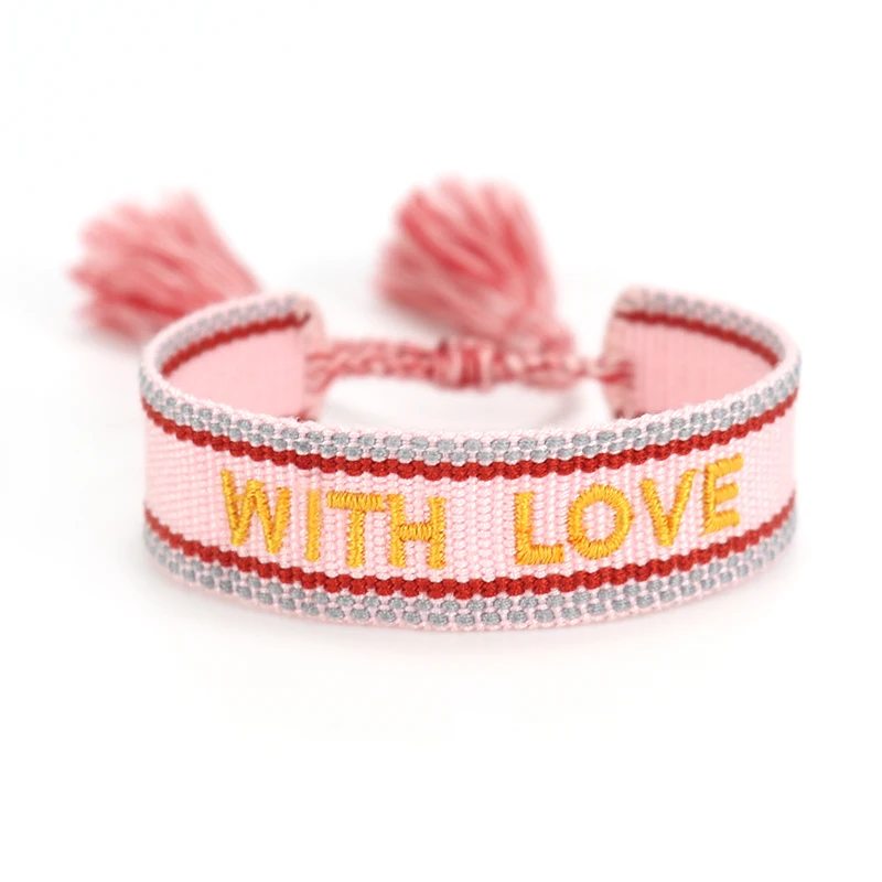 Свадебный плетеный браслет ручной работы женские браслеты для подружки невесты