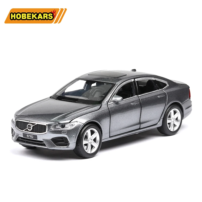 1:32 модель автомобиля Diecasts VOLLVO S90 металлические автомобили легкие звуковые