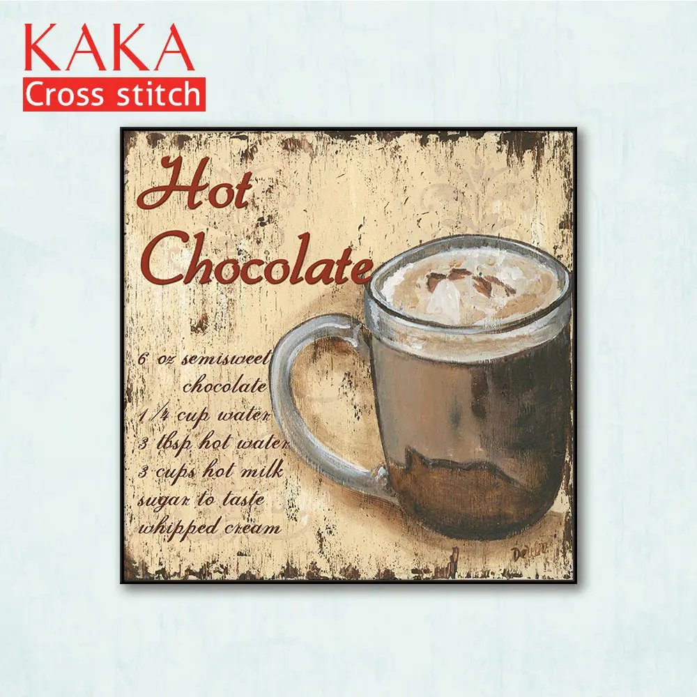 Наборы для вышивки крестиком наборы с напечатанным рисунком 11ct-холст домашнего