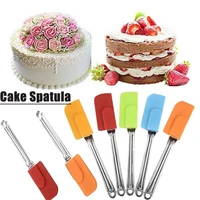 useful multi purpose silicone scraper spatula utensil for cooking cake baking mixing cakes mould kitchen hot