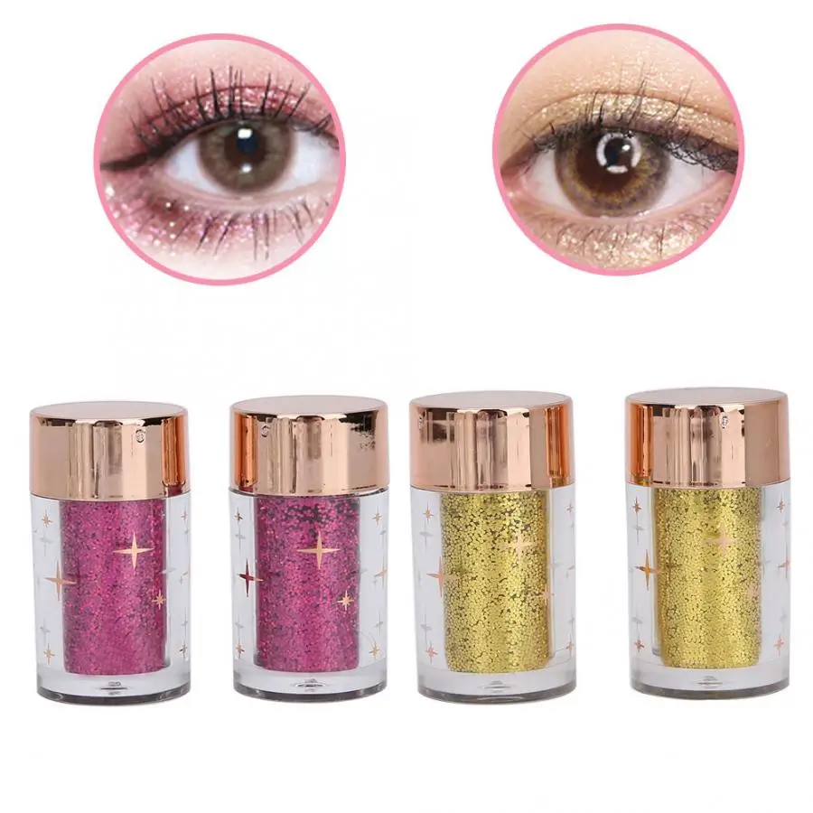Пудра с блестками для макияжа глаз 2 шт.|Блестки ногтей| |