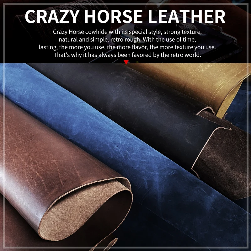 

Classic Crazy Horse Leather Men Wallet Retro Genuine Leather Clutch Multi-function Credit Card Holder Long Wallet Zipper Pocket