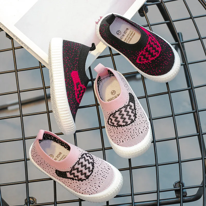 

2021 Summer Kids Shoes Autumn kids Sport Boys Shoes Net Breathable Leisure Sports Running Shoes For Girls Boys A 19