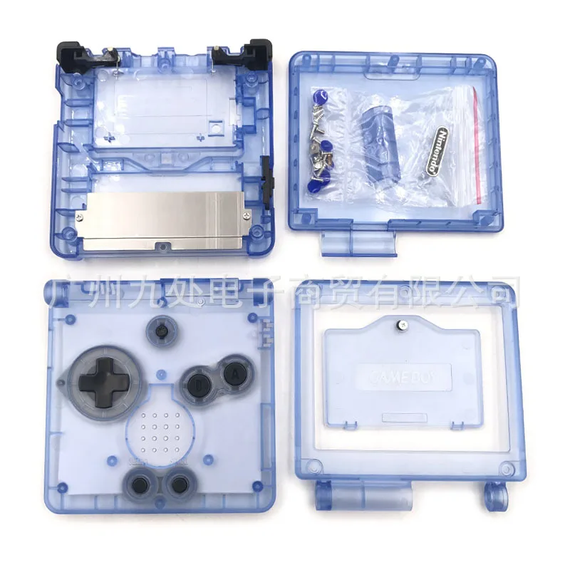 Для GameBoy Advance SP Классический прозрачный ограниченный выпуск сменный корпус