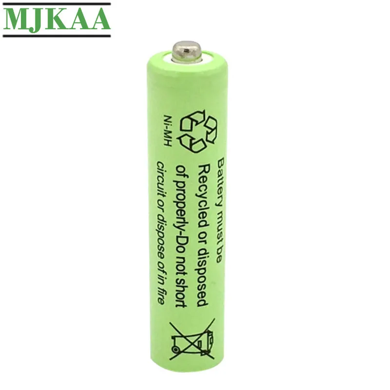 MJKAA 10 шт. AAA 1 2 V 750mAh ni mh аккумуляторная батарея хорошего качества NIMH 3A батареи для