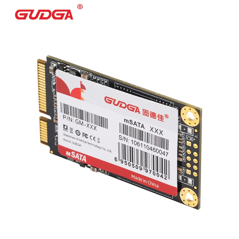 GUDGA mSATA SSD 1 ТБ Внутренний твердотельный диск SATA III ssd 512 ГБ 2 жесткий для ноутбука |