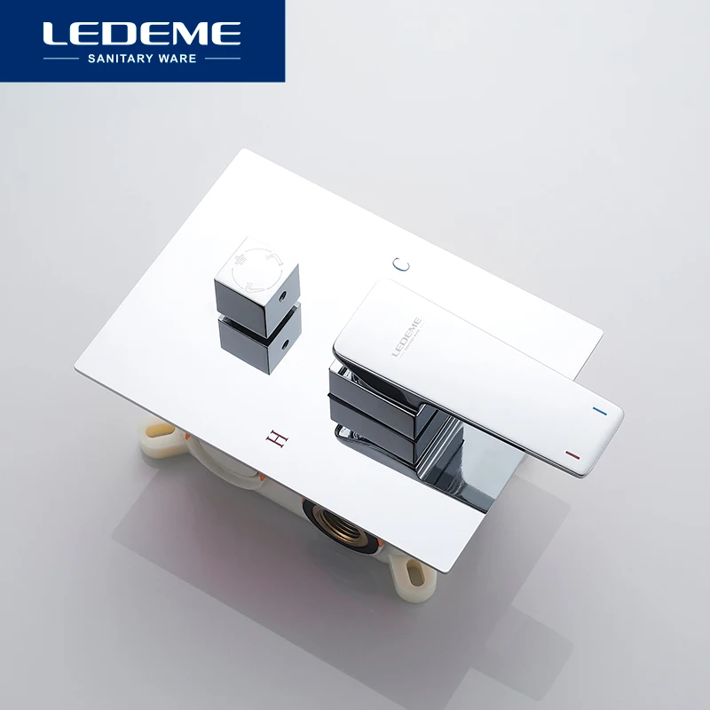 Смеситель для душа LEDEME складной ванной комнаты | Обустройство дома