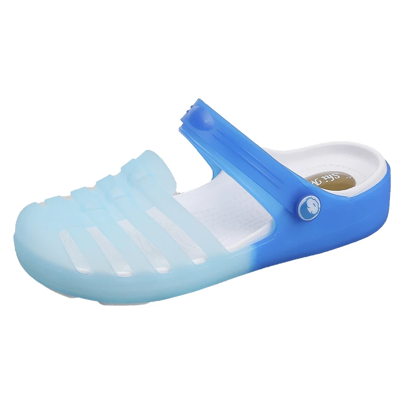 

Summer New Women Openwork Slippers Non-slip Crocks Breathable Sandals Home Croces Beach Women EVA Garden Flat Shoes Sandals