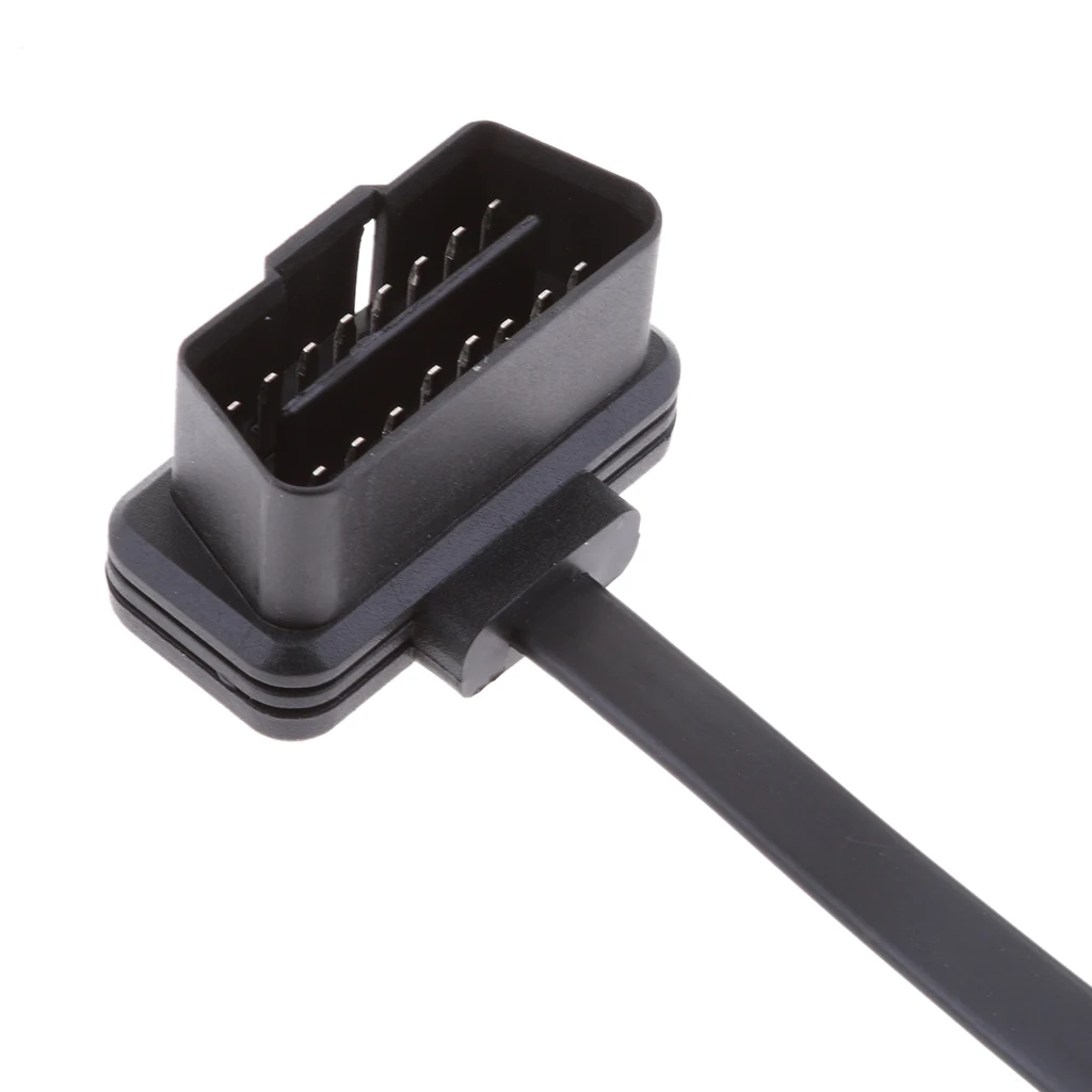 OBD II удлинитель 16 Pin диагностический Соединительный адаптер с выключателем