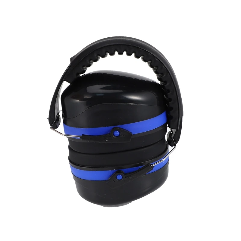 

Headset Hearing Protection Ear Muffs Hunting Sleep Work Noise Reduction Sound Ear Protector Earmuffs,Black & Blue