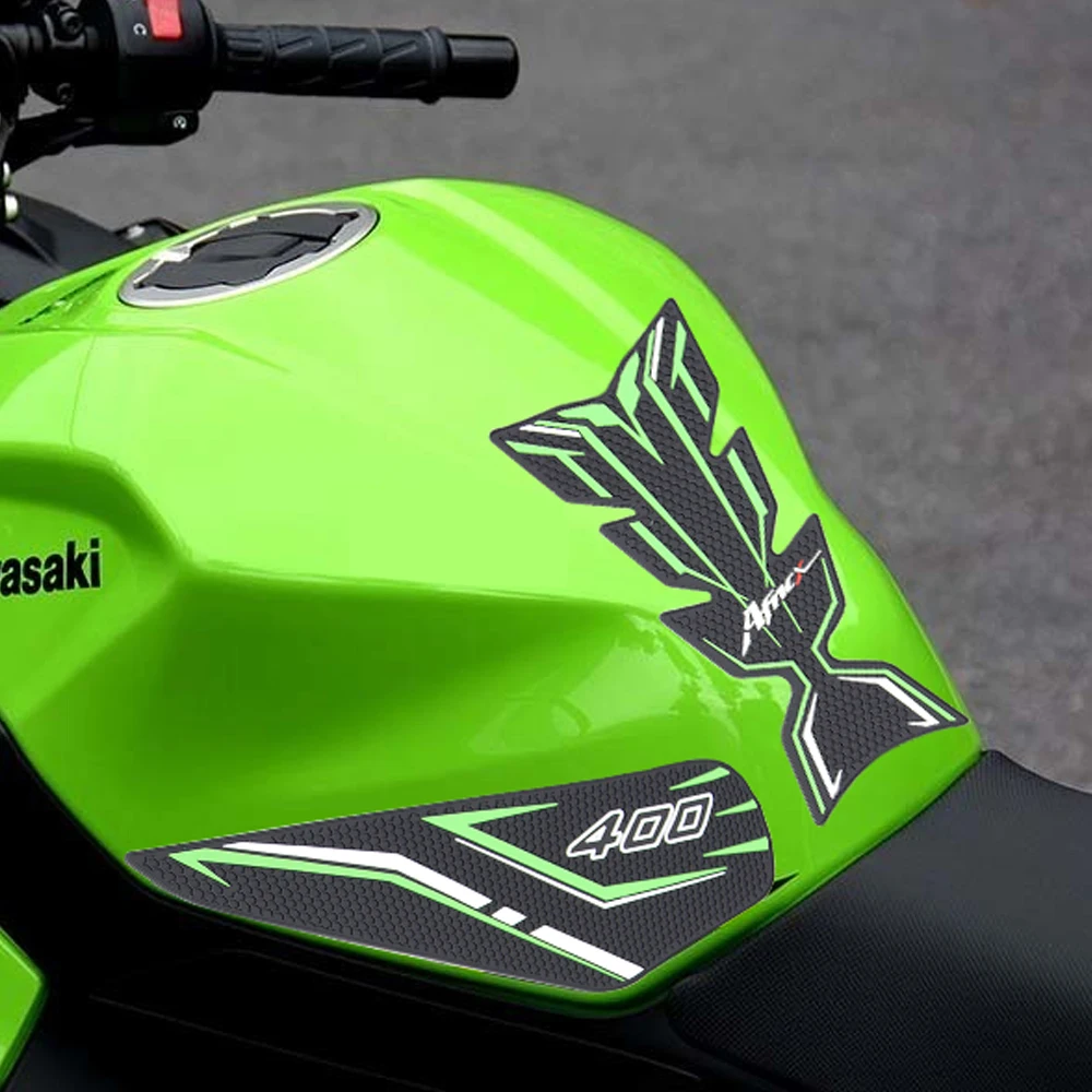

Motorcycle Protector Anti slip Tank Pad tank Side Traction For Kawasaki z400 ninja400 ninja 400 2018-2021 2020 2019 3M Sticker