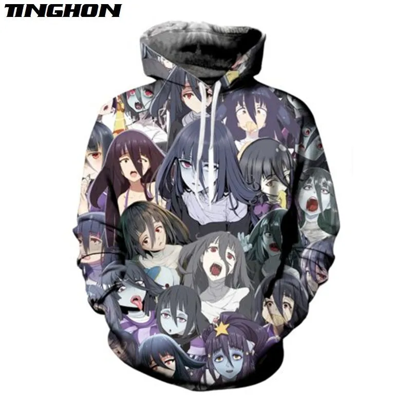 Kawaii летняя футболка унисекс Мужская с коротким рукавом Yamada Tae уличная одежда