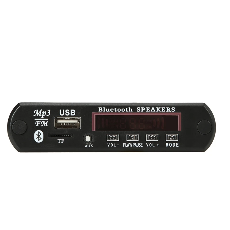 Автомобильный беспроводной Bluetooth 5 в MP3 WMA декодер плата o Модуль TF цвет Sn для