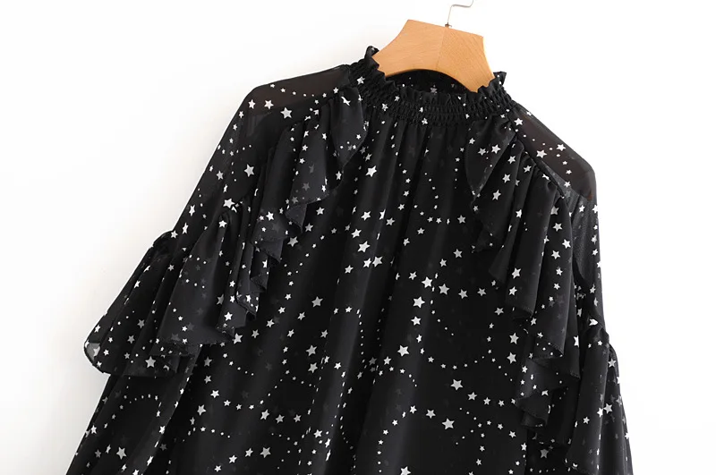 Весенний стиль Западная мода Европейская и американская принт со звездой