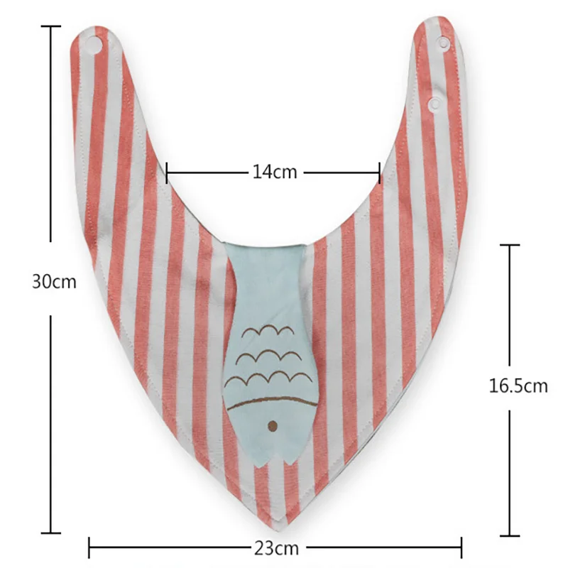

Baby Clothes Anti-dirty Eating Bib Cotton Triangle Scarf Baby Cartoon Adjustable Absorbent Soft Saliva Towel Healthy Safe Eating