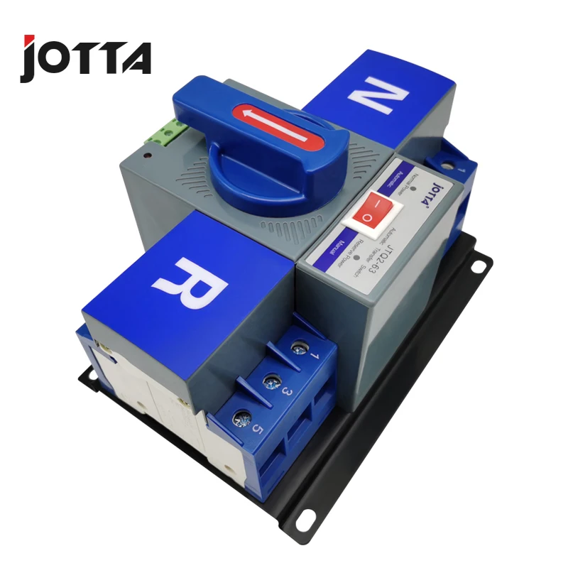 Автоматический выключатель JOTTA 3P/4P 63A 220 В 380 ATS MCB двойной