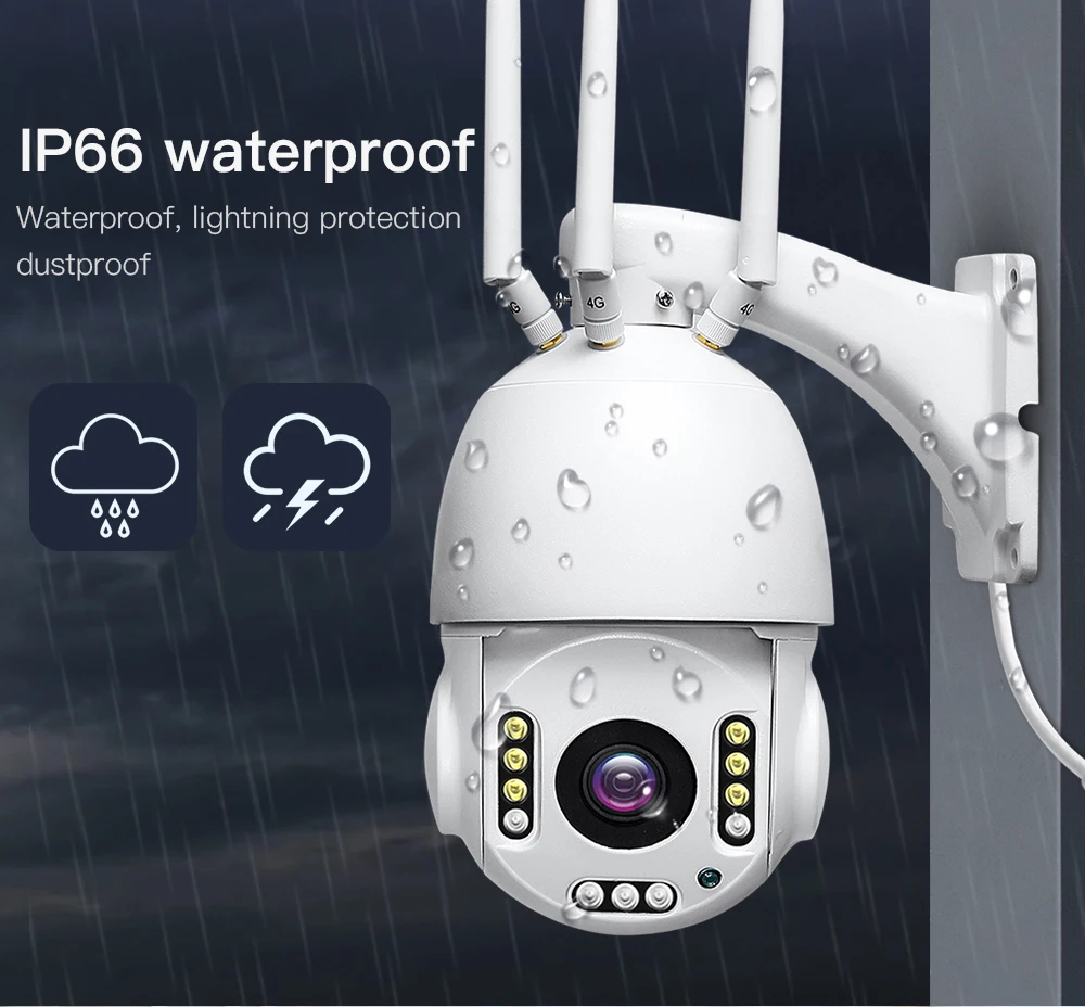 1080P HD беспроводная домашняя камера безопасности, уличная 3g 4G SIM карта PTZ WiFi IP камера 30X оптический зум, скоростная купольная камера видеонаблюдения