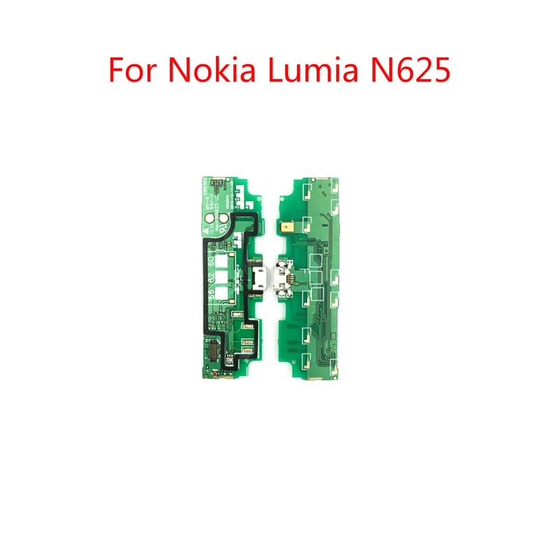 For Nokia Lumia 625 N625 USB Charging Charge Port Board plug dock Connector Microphone Module Flex Cable Parts | Мобильные телефоны