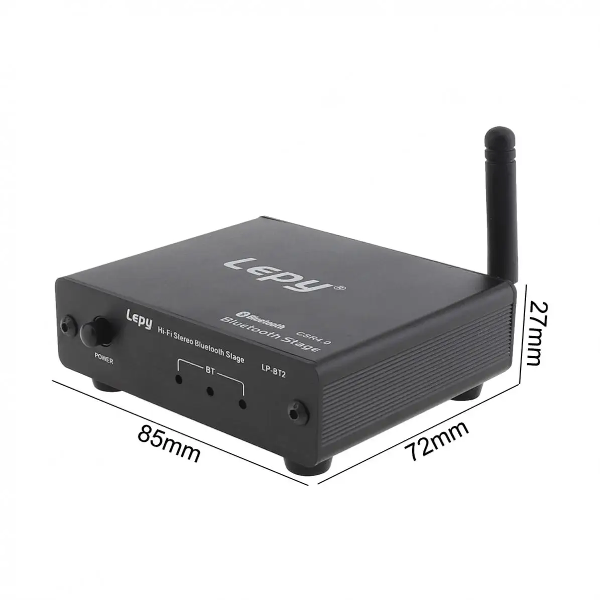 Автомобильный Hi Fi Цифровой стерео усилитель LEPY из алюминиевого сплава сабвуфер