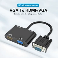 vga to hdmi vga audio power supply conversion line vga to hdmi multi function converter