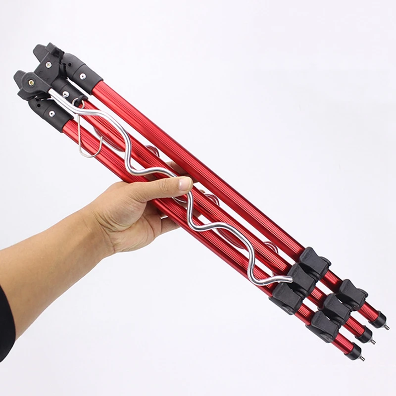 Телескопический держатель удочек складной штатив подставка для морской рыбалки