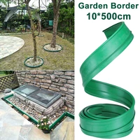 grass edging fence belt 5m pe garden lawn border edging stone lsolation path barrier horticulture garden patio greening belt